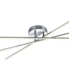 Plafonder < Trio Lighting Tiriac Plafond LED borstat stål