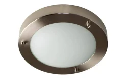 Badrumslampor Tak < ArmaturHantverk Tjörn Plafond Ø30cm Nickel IP44