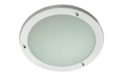 Badrumslampor Tak < ArmaturHantverk Tjörn Plafond Ø18cm 3-Steg DIM LED 10W 3000K Vit IP44