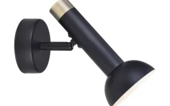 Läslampor < Halo Design Torch Vägglampa Svart/Mässing
