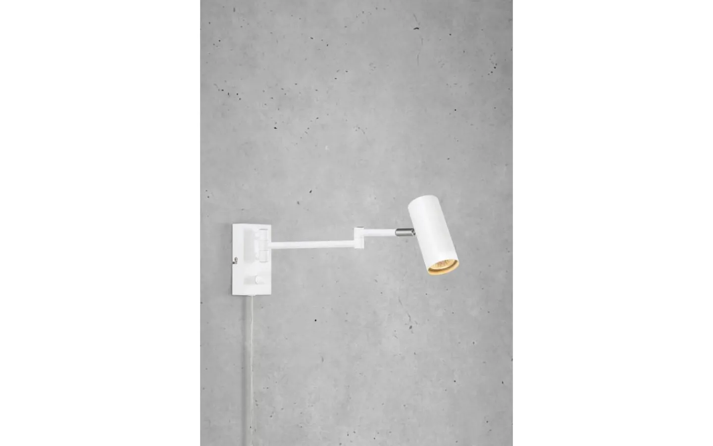 Läslampor-Markslojd Torino Vägglampa 1L Vit
