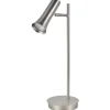 Skrivbordslampor < Oriva Toronto Skrivbordslampa 47cm Satin nickel
