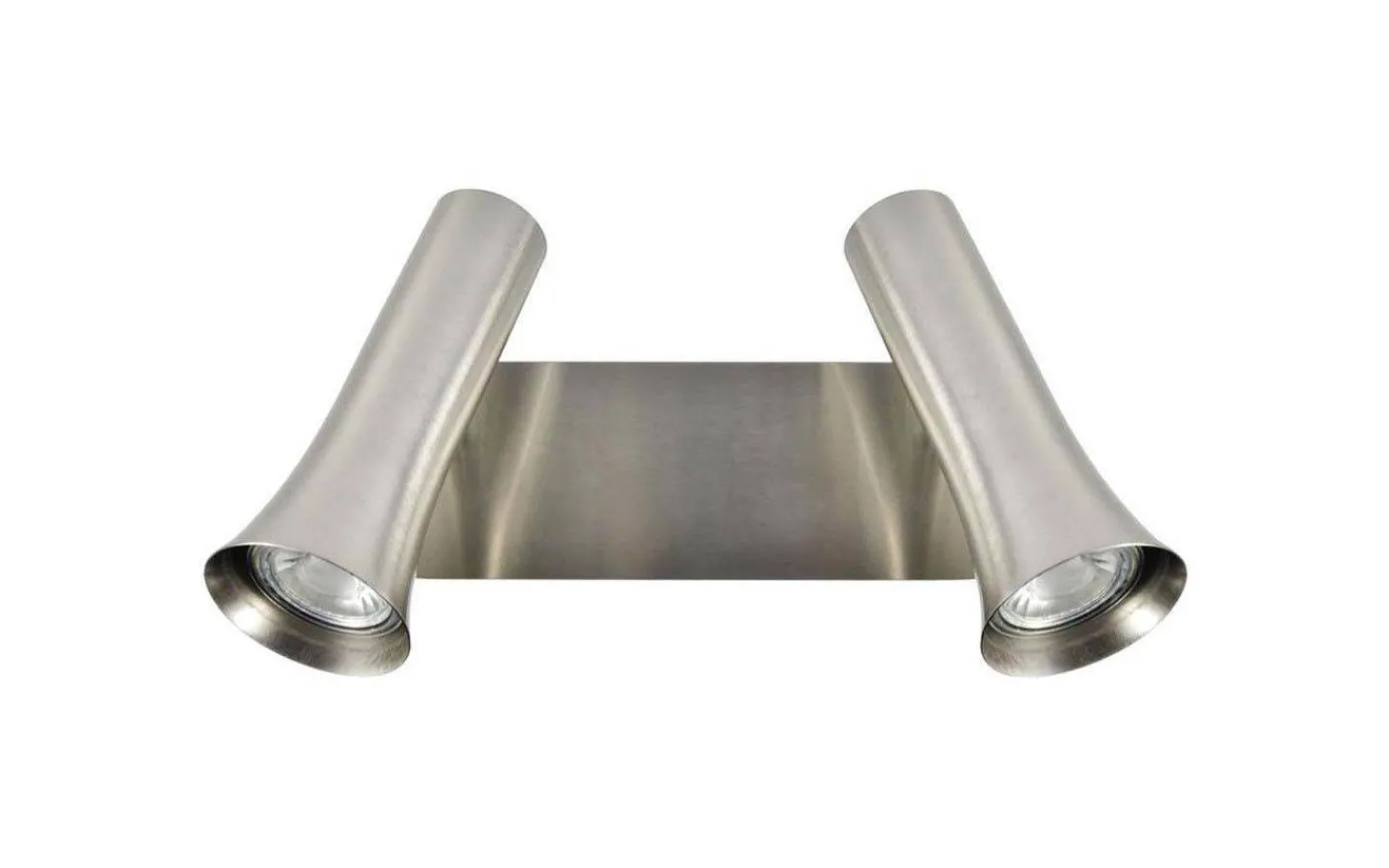 Sovrum|Läslampor-Oriva Toronto Vägglampa 2L Satin Nickel