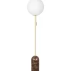 Vardagsrum|Golvlampor-Globen Lighting Torrano Golvlampa 145cm Brun
