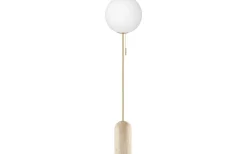 Golvlampor-Globen Lighting Torrano Golvlampa 145cm Travertin