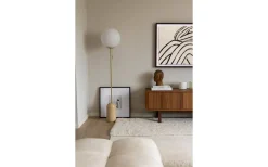 Golvlampor-Globen Lighting Torrano Golvlampa 145cm Travertin