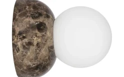 Badrumslampor Tak|Badrumslampor Vägg < Globen Lighting Torrano Vägglampa/Plafond 13cm IP44 Brun