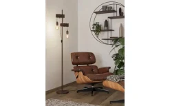 Golvlampor < Eglo Townshend 4 Golvlampa 169cm Brun
