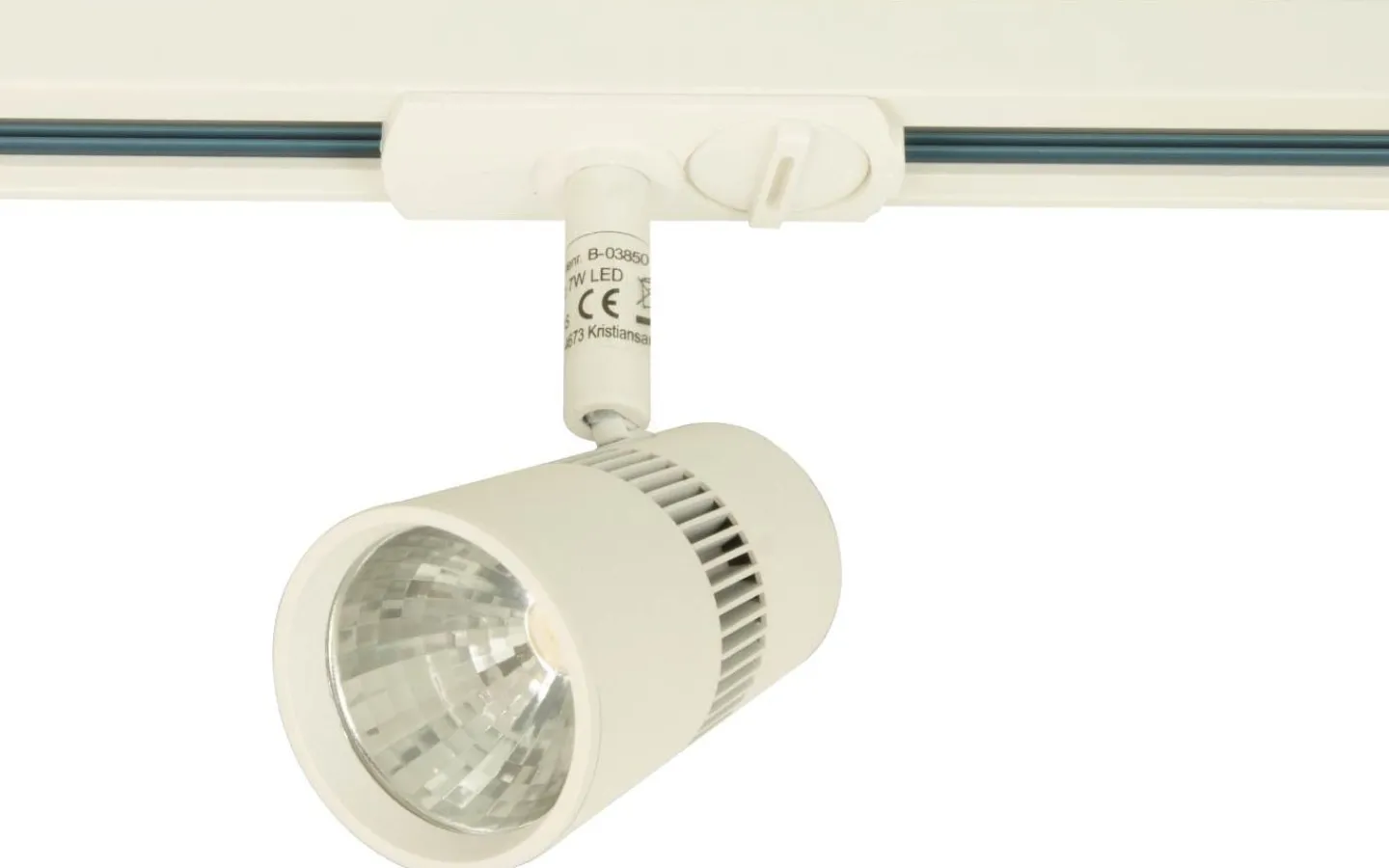 Skensystem < Aneta Trackline Aero Spotlight LED 7W 2700K Matt Vit