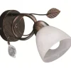 Läslampor-Trio Lighting Traditionell Vägglampa E14 rustik