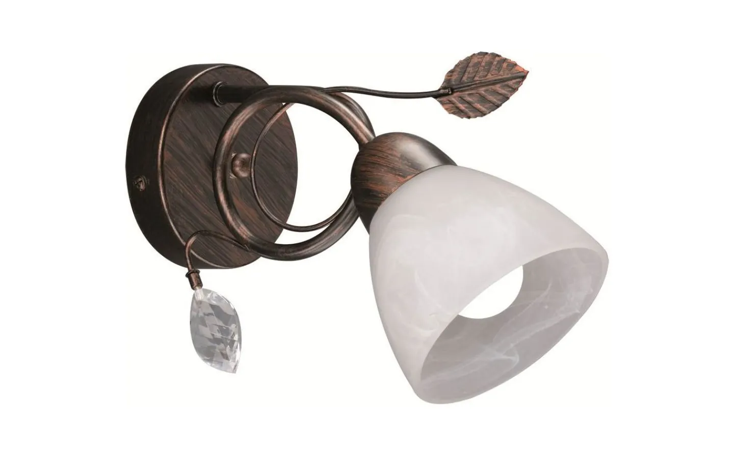 Läslampor-Trio Lighting Traditionell Vägglampa E14 rustik