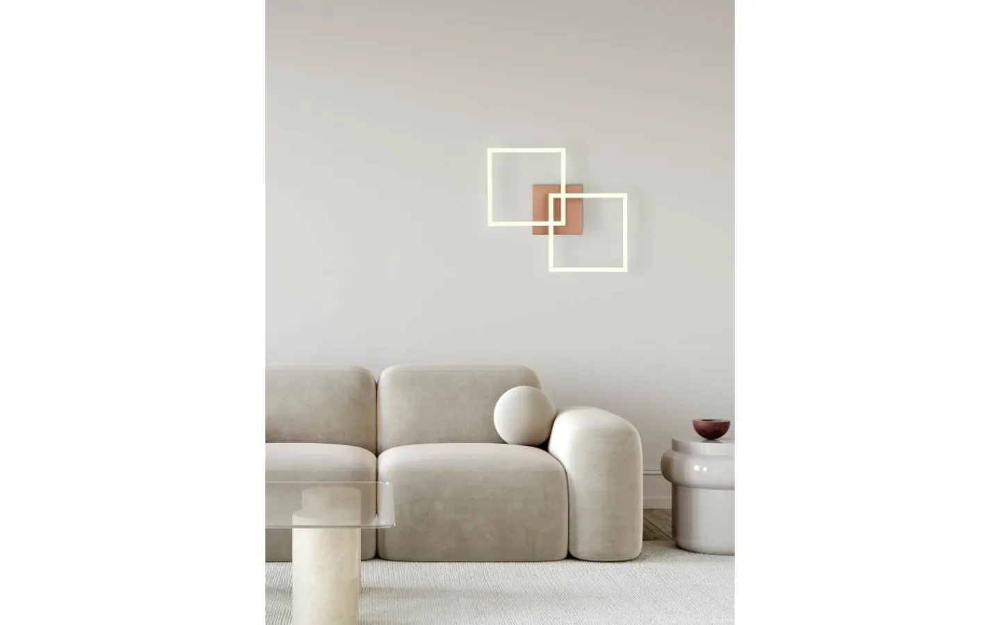 Plafonder < Reality Trail Plafond LED 2-delad kaffebrun