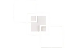 Plafonder < Reality Trail Plafond LED 3-delad mattvit