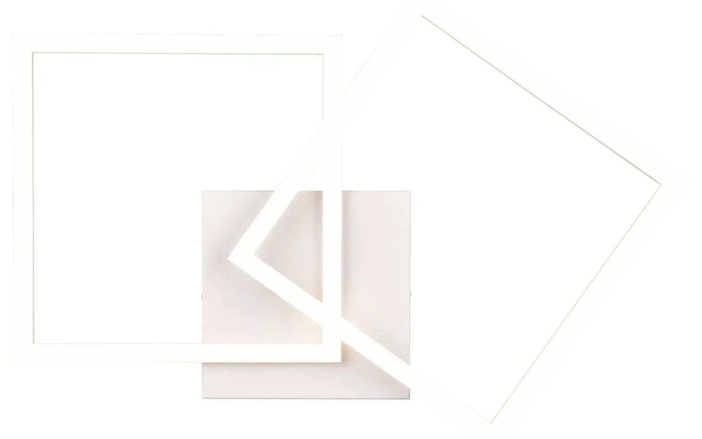 Plafonder < Reality Trail Plafond LED 2-delad mattvit