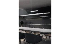 Avlånga Taklampor-Trio Lighting Trajan Taklampa LED i borstat stål