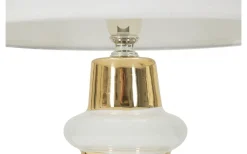 Bordslampor-Mauro Ferretti Tramonto Bordslampa 32cm Vit/Guld