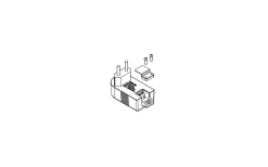 Transformatorer (Konstantspänning V)|Reservglas Och Reservdelar-Belid Transformator LED Plugin 12V DC Max 6W med plint Svart