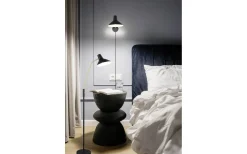 Golvläslampor < Trio Lighting Traveller Golvlampa E27 mattsvart/mattmässing