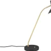 Skrivbordslampor < Trio Lighting Traveller Skrivbordslampa E27 mattsvart/mattmässing