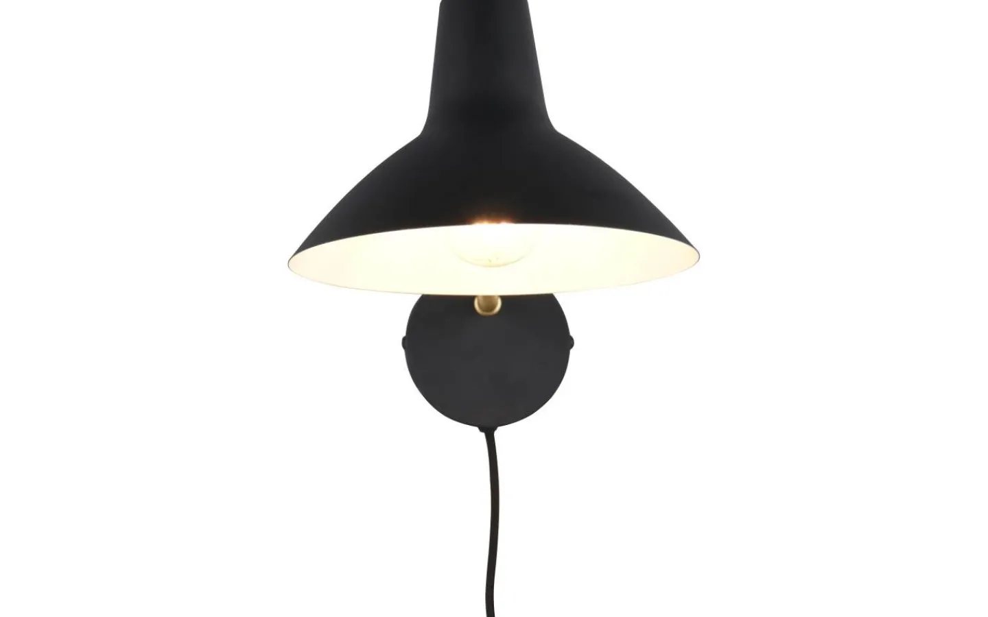 Läslampor < Trio Lighting Traveller Vägglampa E27 mattsvart/mattmässing