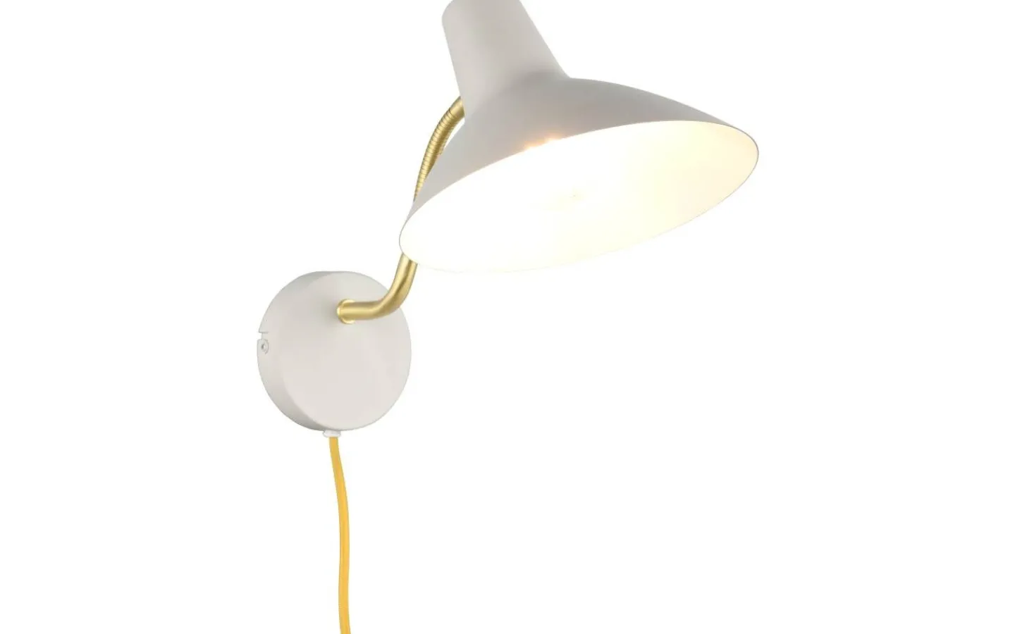 Läslampor-Trio Lighting Traveller Vägglampa E27 varmgrå/matt mässing