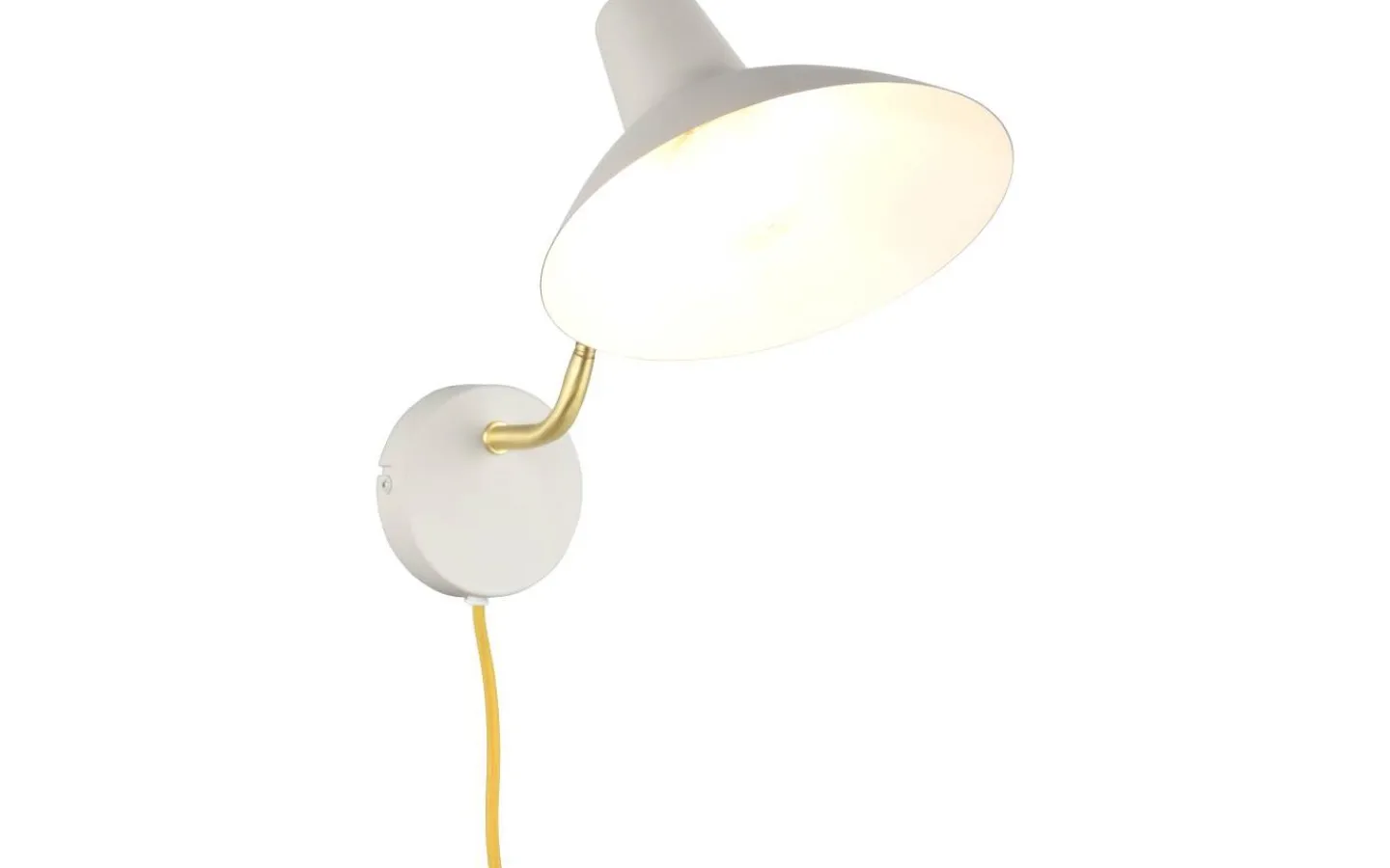 Läslampor-Trio Lighting Traveller Vägglampa E27 varmgrå/matt mässing