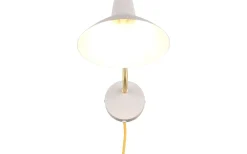 Läslampor-Trio Lighting Traveller Vägglampa E27 varmgrå/matt mässing