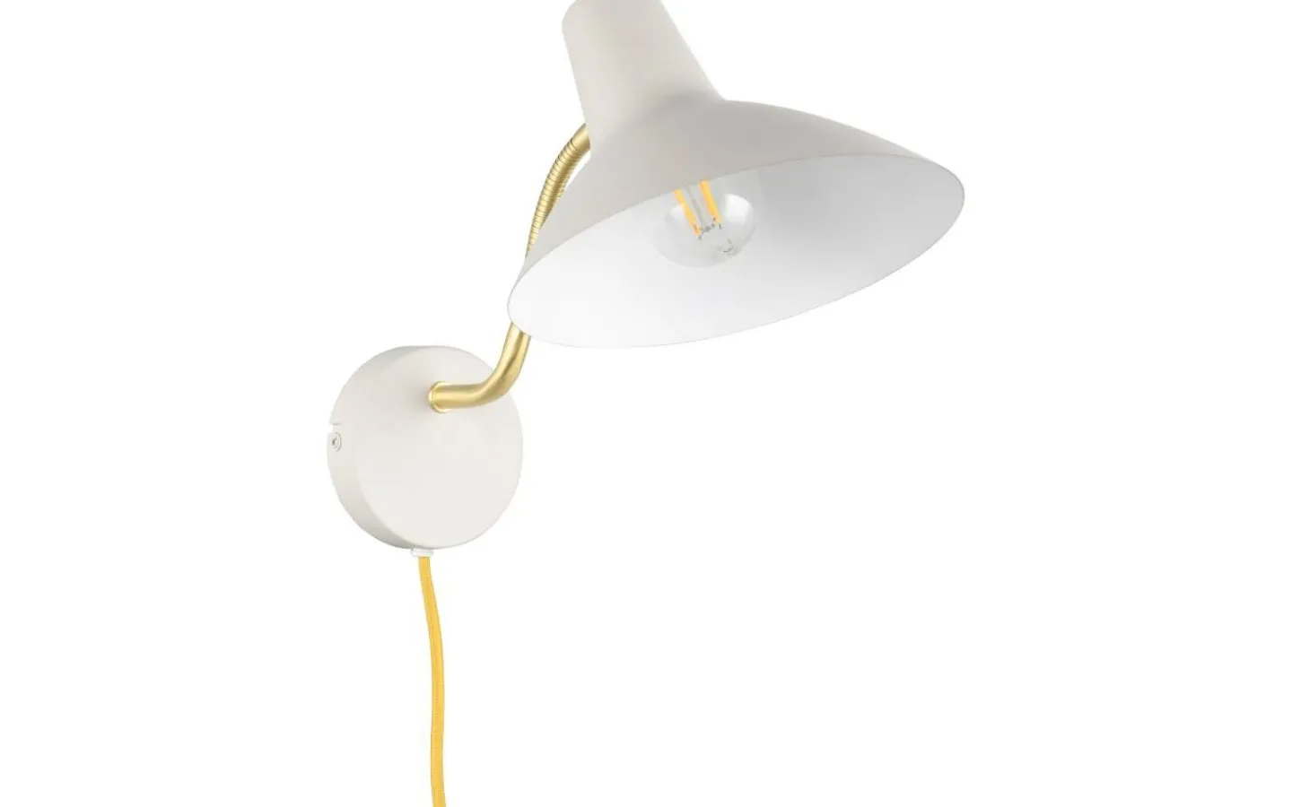 Läslampor-Trio Lighting Traveller Vägglampa E27 varmgrå/matt mässing