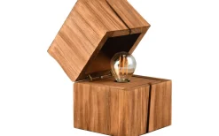 Bordslampor < Trio Lighting Treasure Bordslampa E14 (inkl.) trä