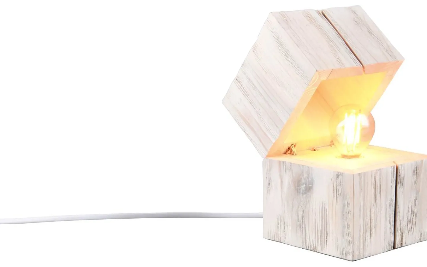 Bordslampor < Trio Lighting Treasure Bordslampa E14 (inkl.) vit