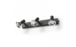 Avlånga Takspotlights|Takspot Med 3 Lampor-Rendl Trica III Takspotlight 3L Svart