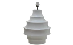 Lampfötter-Hallbergs Trinity Lampfot 25cm Glossy White