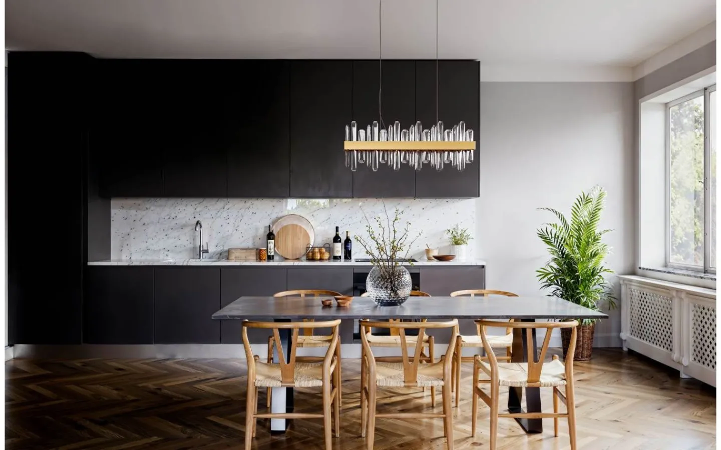 Avlånga Taklampor-By Rydens Triumph Bar Taklampa LED 80cm Mässing/Klar
