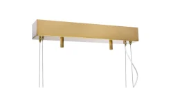 Avlånga Taklampor-By Rydens Triumph Bar Taklampa LED 80cm Mässing/Klar