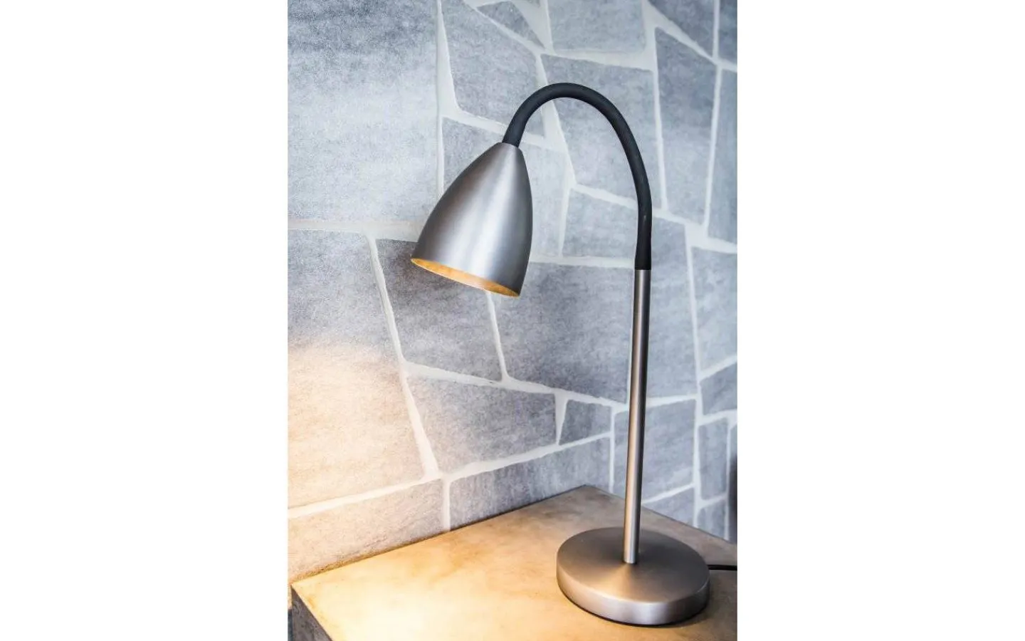 Skrivbordslampor-Belid Trotsig Skrivbordslampa 63cm Oxidgrå