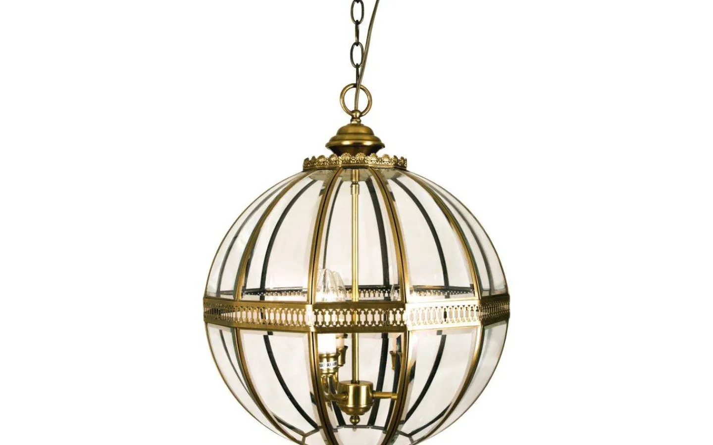 Vardagsrum|Hall & Trappa-Aneta Tsar Taklampa 40cm Antikmässing