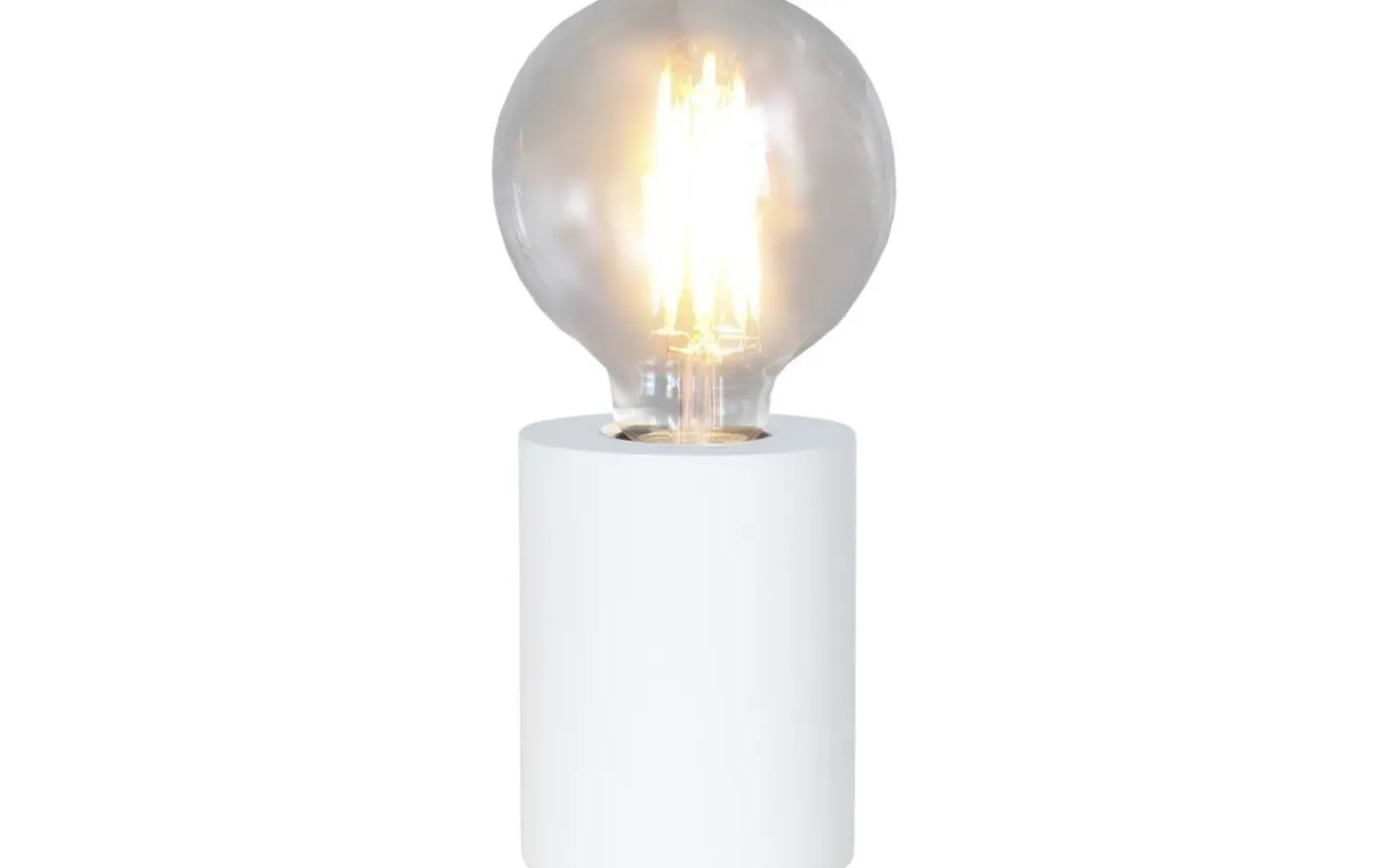 Vardagsrum|Bordslampor-Star Trading Tub Bordslampa E27 10cm Vit