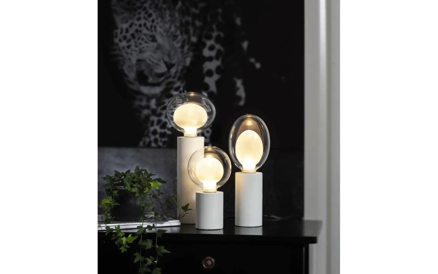 Vardagsrum|Bordslampor-Star Trading Tub Bordslampa E27 10cm Vit