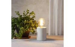 Vardagsrum|Bordslampor-Star Trading Tub Bordslampa E27 10cm Vit