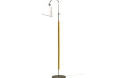 Klassiska Golvlampor|Golvfötter < ArmaturHantverk Tullgarn Golvfot 148cm Oxid/Ek