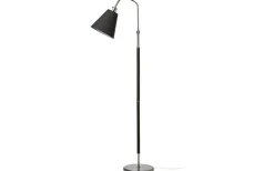 Klassiska Golvlampor|Golvfötter < ArmaturHantverk Tullgarn Golvfot 148cm Råjärn/Svart