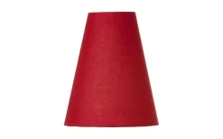 Enfärgade Runda Lampskärmar < ArmaturHantverk Tulpan Lampskärm Ø16cm Röd