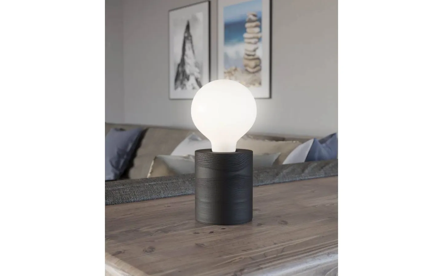 Bordslampor < Eglo Turialdo 1 Bordslampa 10cm Svart