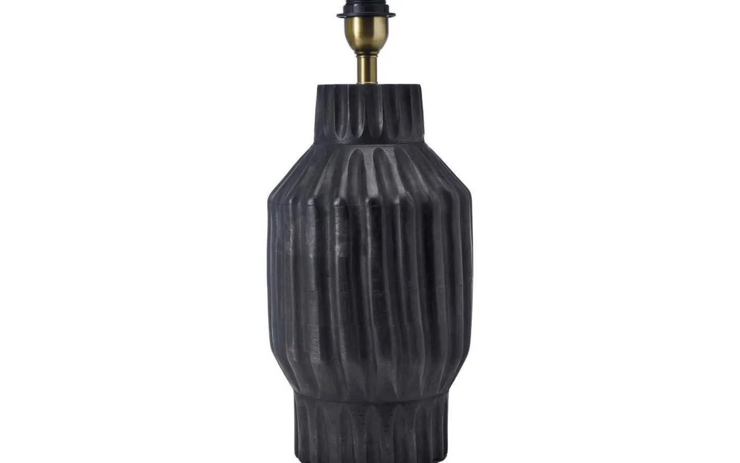 Lampfötter-PR Home Turi Lampfot 45cm Svartbrun