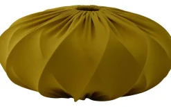 Takskärmar < Hallbergs Twister Elips Takskärm Ø50cm Stretch Guldgul Lyx