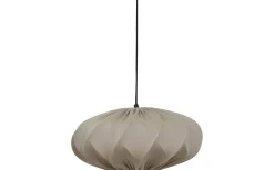 Takskärmar|Stora Taklampor Ø50-69 Cm < Hallbergs Twister Elips Takskärm Ø65cm Stretch Sand Lyx