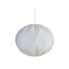 Vardagsrum|Sovrum-Hallbergs Twister Lampskärm 50cm Stretch Vit