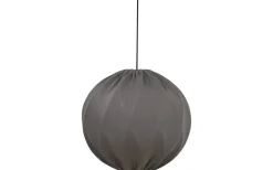 Takskärmar|Stora Taklampor Ø50-69 Cm < Hallbergs Twister Takskärm Ø60cm Stretch Nougat Lyx