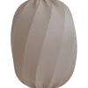 Takskärmar-Hallbergs Twister Takskärm Oval Ø40cm Stretch Sand Lyx