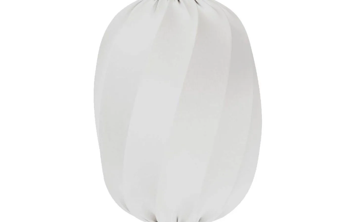 Takskärmar-Hallbergs Twister Takskärm Oval Ø50cm Stretch Vit Lyx